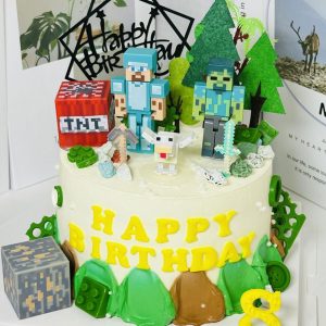 Minecraft themedcake
