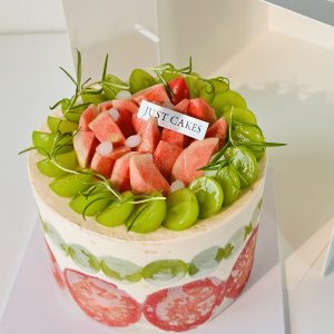 红芭乐青提布雷蛋糕