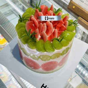 Guava Brulee cake